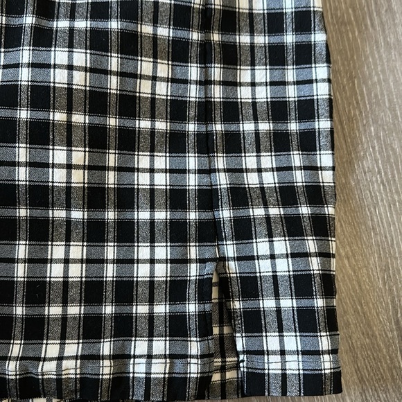 Garage plaid bodycon mini skirt - Picture 5 of 5